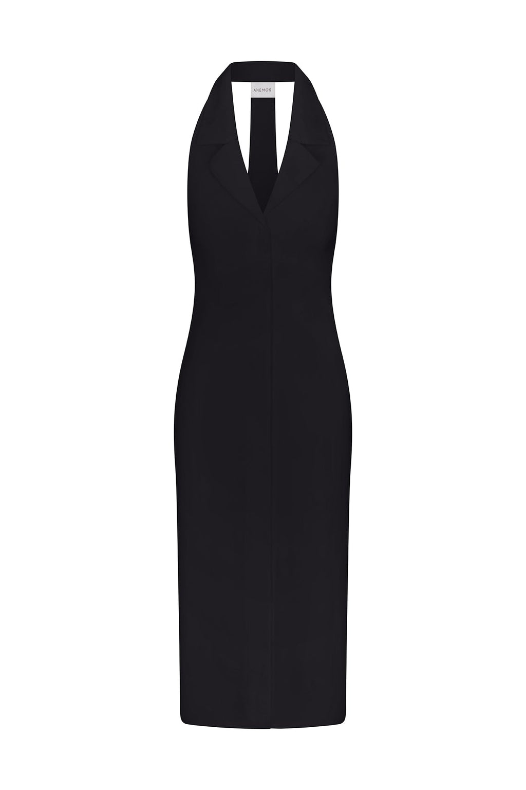 Bond Midi Dress in Stretch Twill