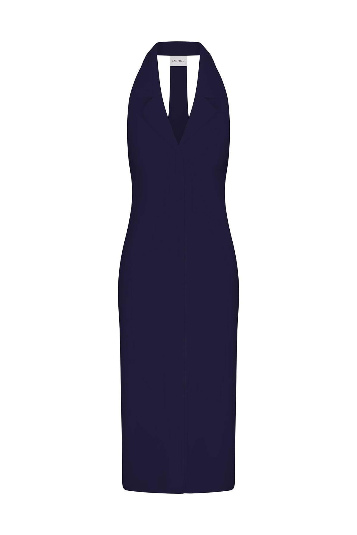 Bond Midi Dress in Stretch Twill