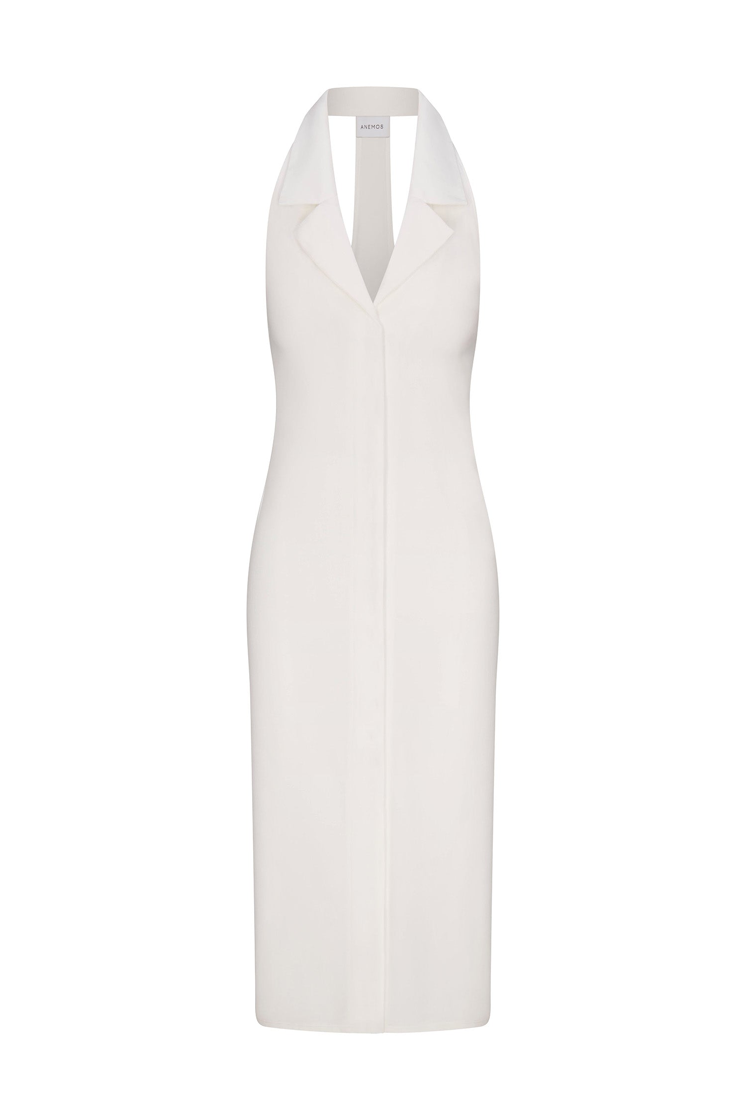 Bond Midi Dress in Stretch Twill