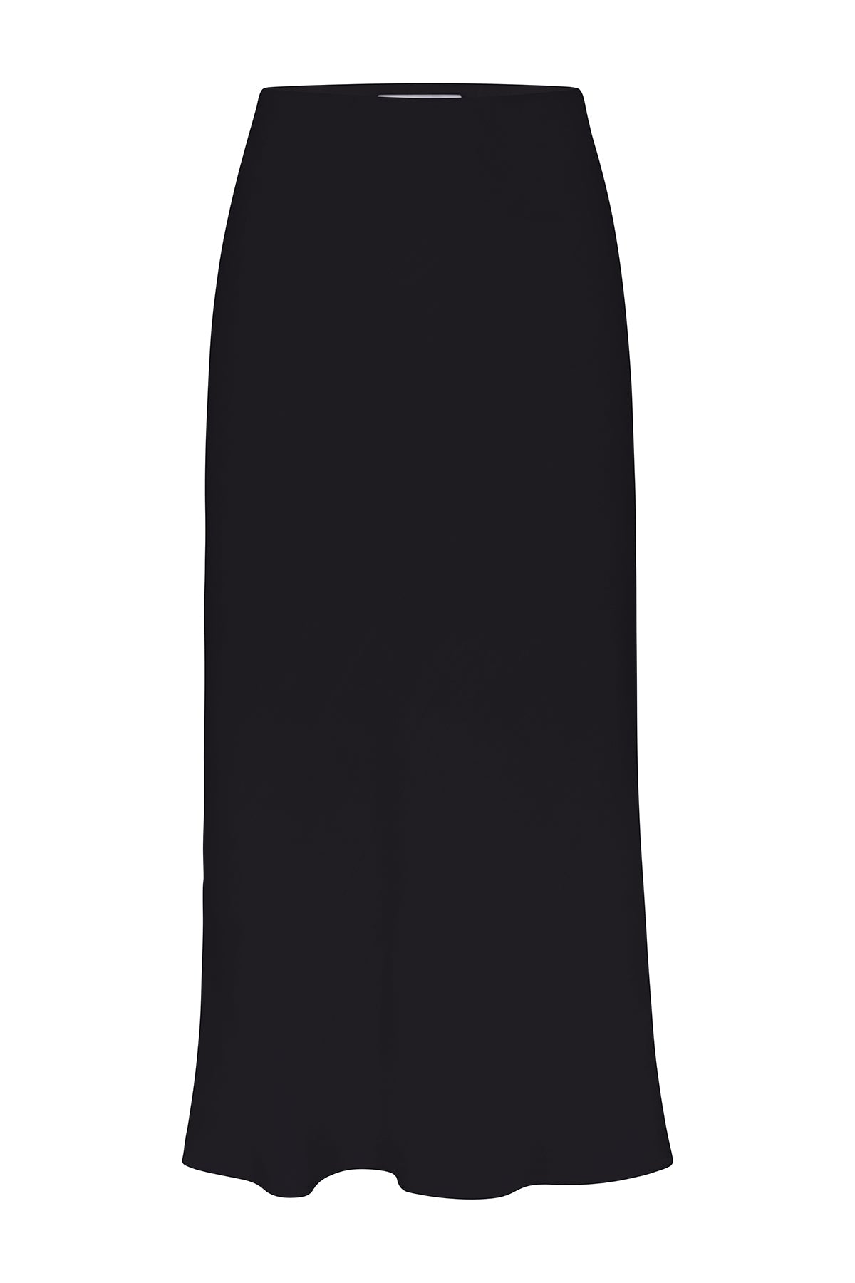 Rey Bias-Cut Skirt in Stretch Twill