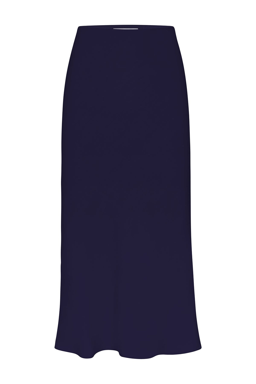 Rey Bias-Cut Skirt in Stretch Twill