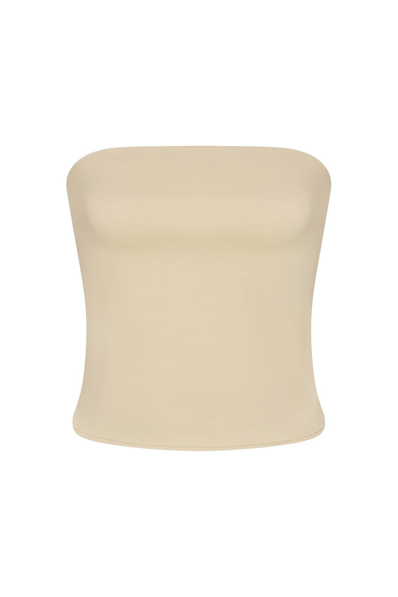 Ritts Strapless Top in Fluid Stretch Sateen