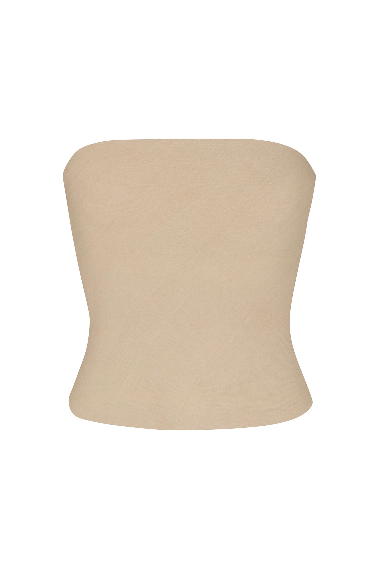 Ritts Strapless Top in Stretch Twill